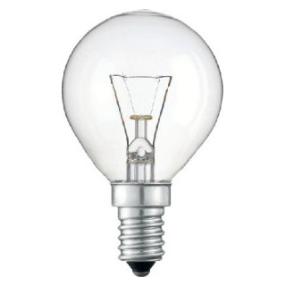 Ziarovka E14 25W ilum. číra