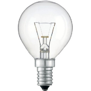Ziarovka E14 25W ilum. číra