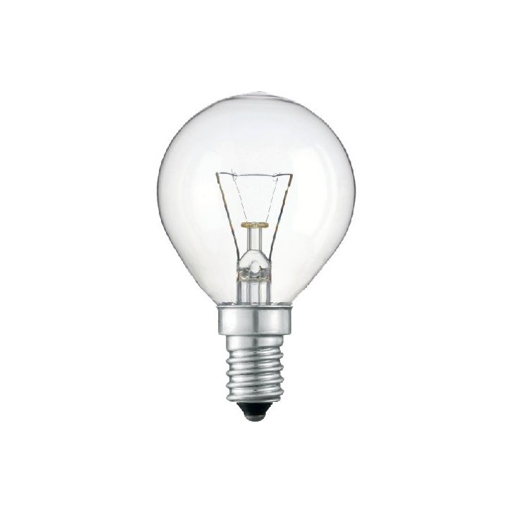 Ziarovka E14 25W ilum. číra