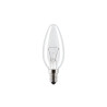 Ziarovka E14 40W sviečka číra