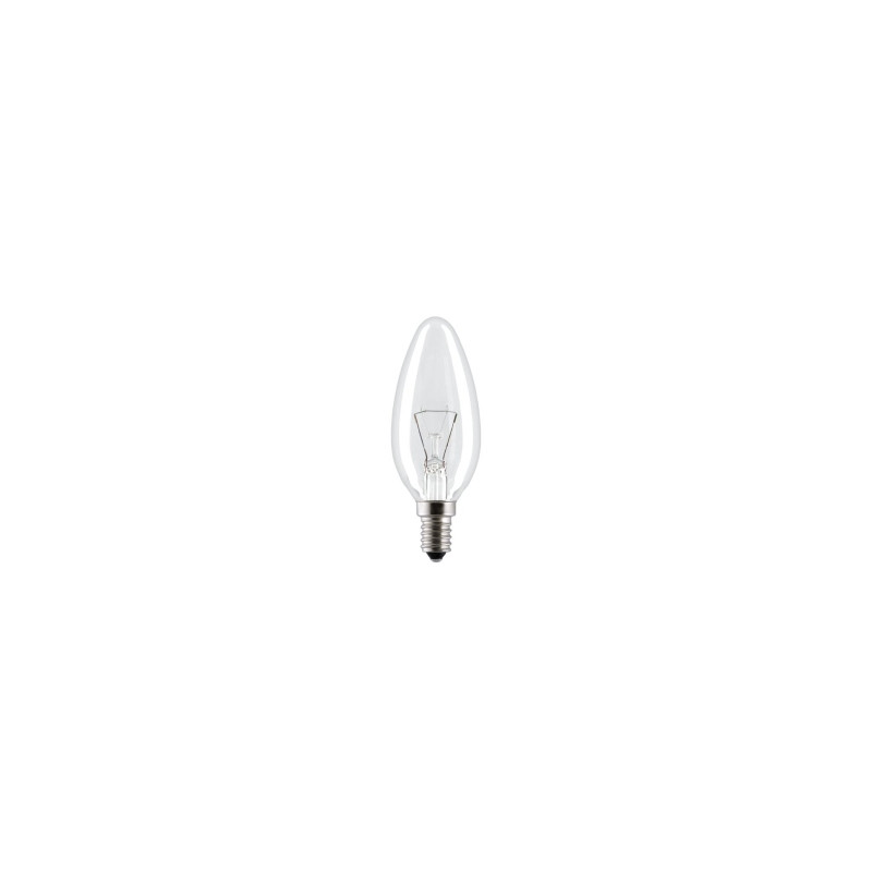 Ziarovka E14 25W sviečka číra