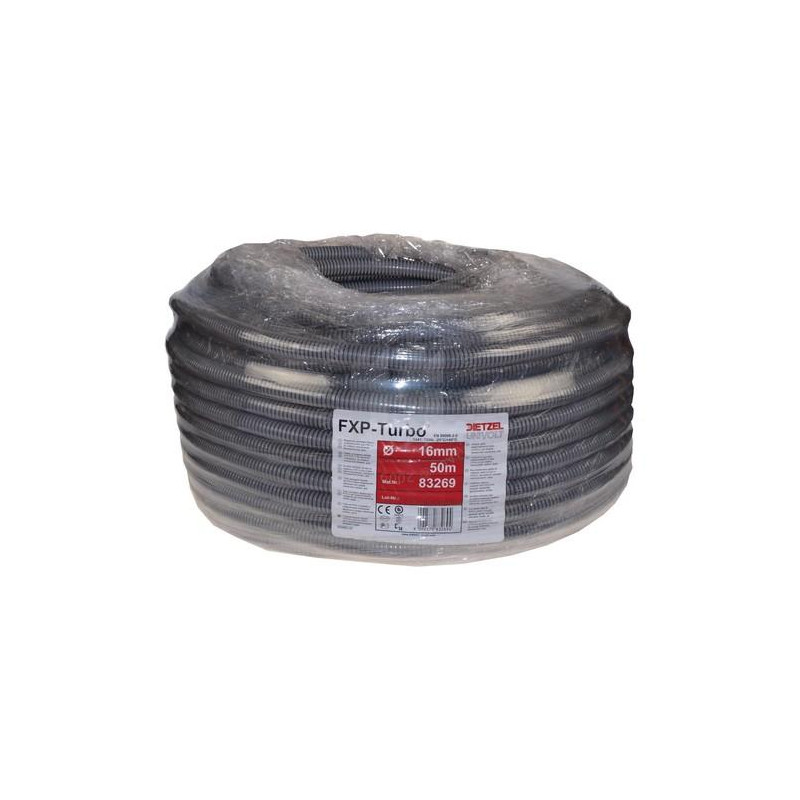 HADICA fi16  FXP 16 IEC tmavosivá 750nm