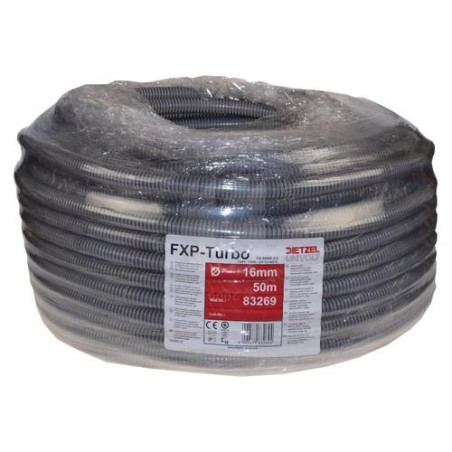 HADICA fi16  FXP 16 IEC tmavosivá 750nm