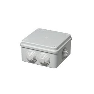 EC405C4 105x105x55mm rozb. krabica s plast. otoč. skrutkou