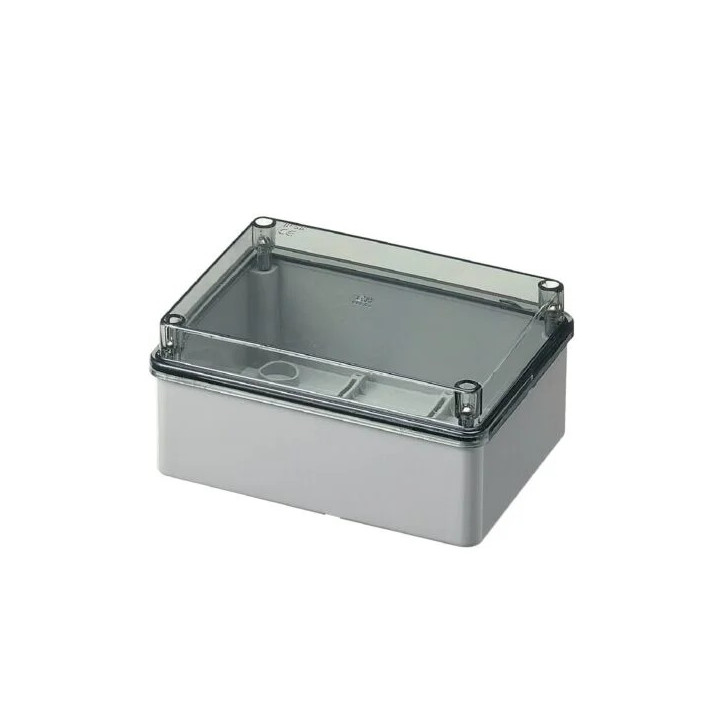 EC420C9 380x300x120mm rozbočovacia krab. s priehľadným vekom IP5
