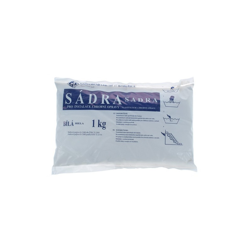 SADRA 1kg-balenie Sivá
