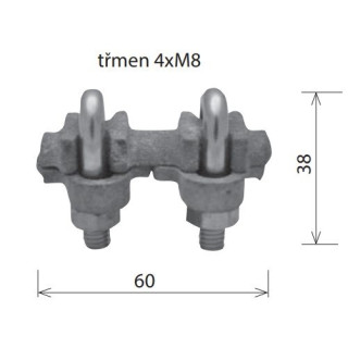 Hro.SZ SVORKA  litina skusobna D-10mm 20558 KB