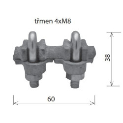 Hro.SZ SVORKA  litina skusobna D-10mm 20558 KB