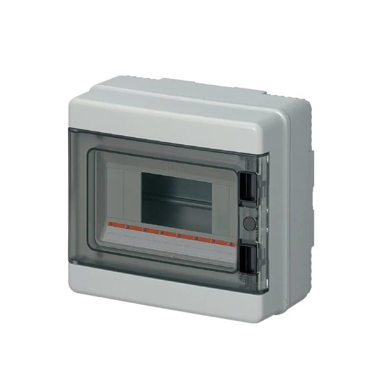 EC62008E 8mod IP65 nad omietku plastová skrinka