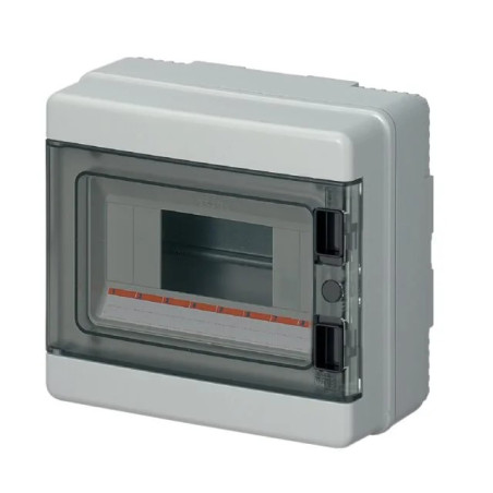 EC62008E 8mod IP65 nad omietku plastová skrinka