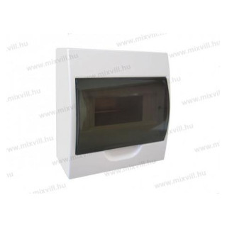 STI614 8 mod.rozvádzač na omietku dym IP40