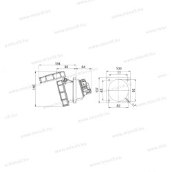 IBAV-635 63A 5.pol. zás. panelová 406535 MeteCEE
