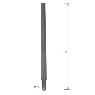 Hro.JP 15M16 + závit TYC zvodova 1.5m 21371