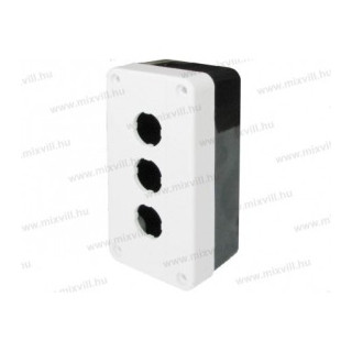 XAL-BE03 plastová krabica k spínačom IP65 sivá