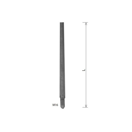 Hro.JP 20M16 +závit TYC ZN zvodova 2m 21470