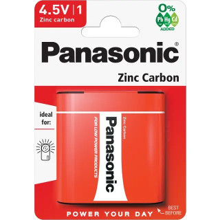 Bateria 3R12  4,5V Panasonic