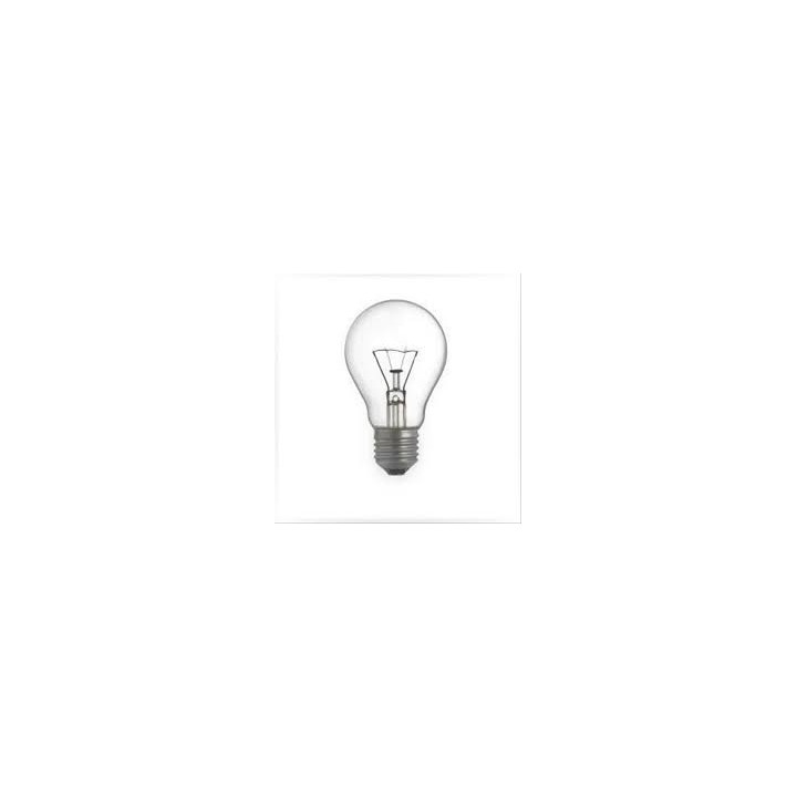 Ziarovka E27 25W štandard číra