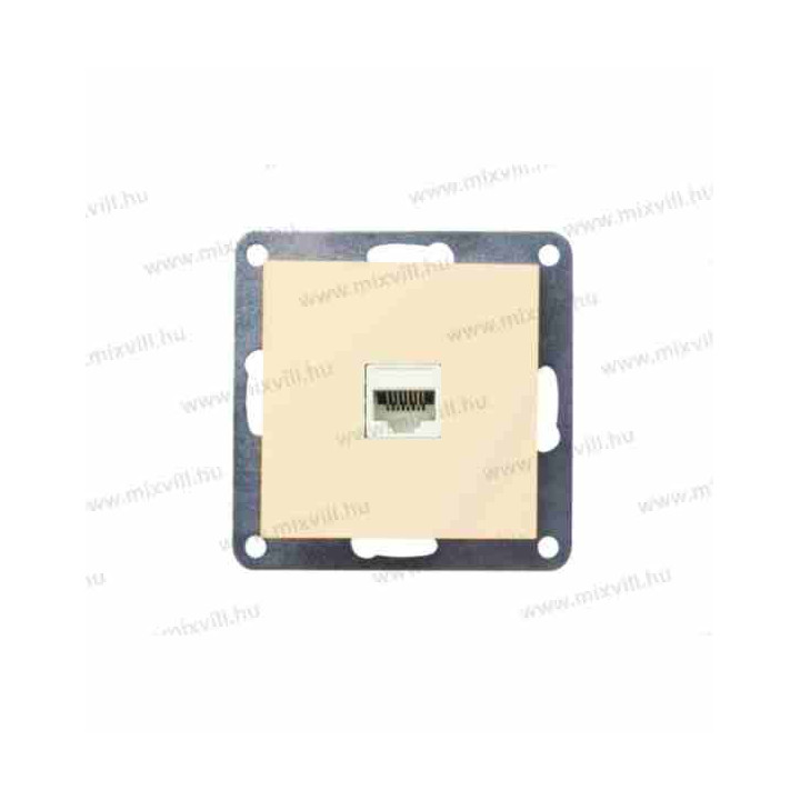 NeoCross CAT 6e 1xRJ45 Bež IP20