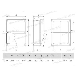 ELO 10/ S  rozvádzač IP66 10 mod.