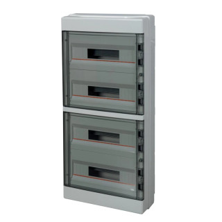 EC62072E 72mod IP65 nad omietku plastová skrinka