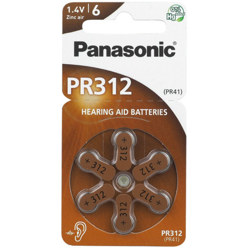 Bateria PR 312 1,4V Panasonic