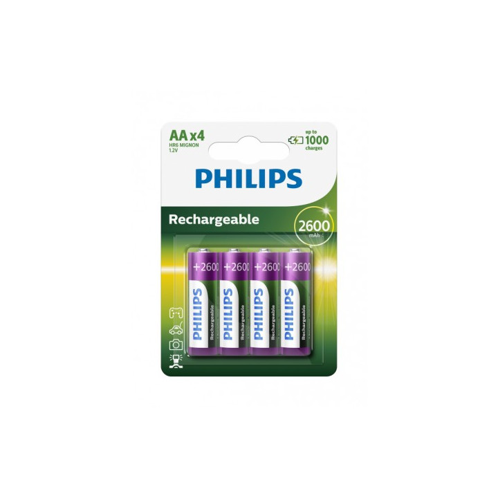 Bateria  AA NiMh 2600mAh multilife Philips