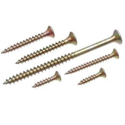 Skrutka 6x60 100ks/bal zltý zinok