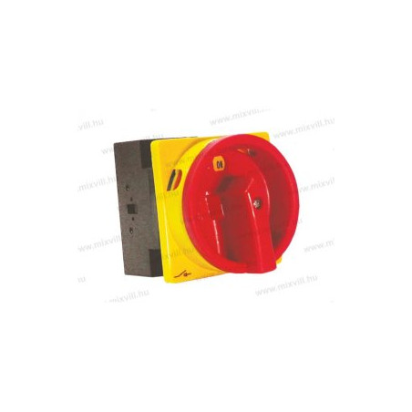 MX 325Y 3x25A 3pol.ON-OFF panelový vypínač žlto čer.páčka