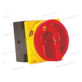 MX 340Y 3x40A 3pol.ON-OFF panelový vypínač žlto čer.páčka