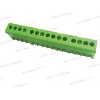 NKSZ 15 PE nulový mostík zelený