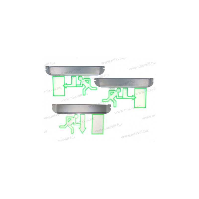TA-8 dole núdzové svietidlo 8 LED