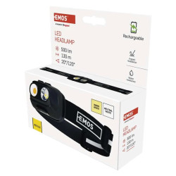 P3542 čelovka COB LED