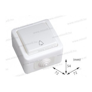 Alfa FKV 101CS zvonk. vypínač IP54