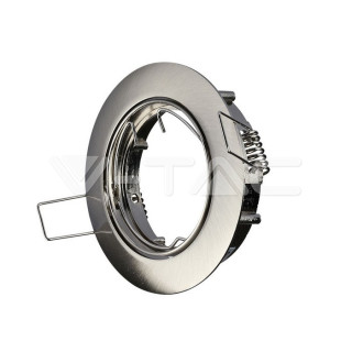 SKU3588 bodové svietidlo GU10, 74mm, chróm/satén,