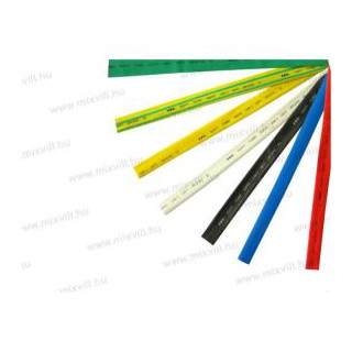 ZS-5 zel.žltá teplom zmrštitelná trubieka tenkostenná