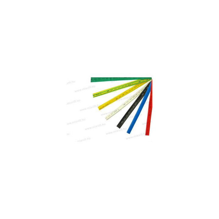 ZS-6 zel.žltá teplom zmrštitelná trubieka tenkostenná