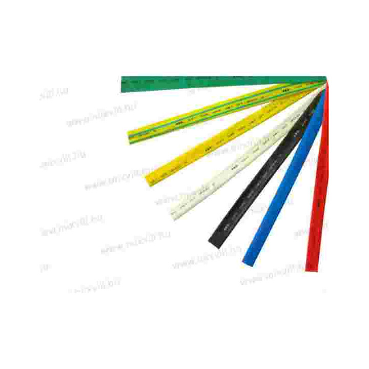 ZS-12  zel.žltá teplom zmrštitelná trubieka tenkostenná
