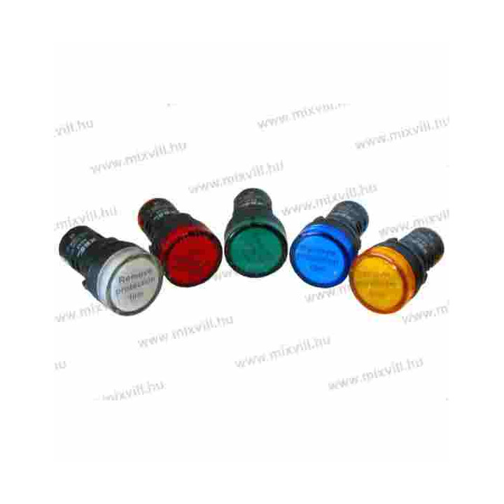 AD22 zelená. 250V signalka
