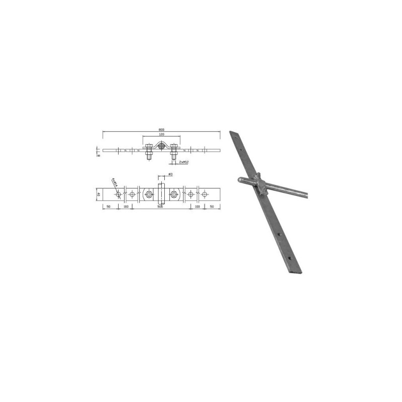 Hro.DJ4D 21302 držiak dolný