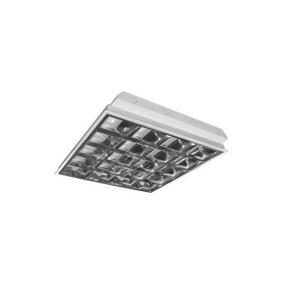 IN-RE418W-01 4x18W zap. leštená s el.predradníkom