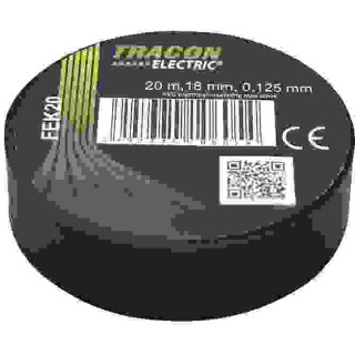 Tracon FEK20 čierna 20mx18mm izolačka