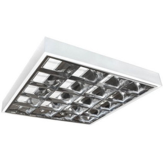 IN-RE418N-01 4x18W nad leštená s elektronockým predradníkom