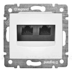 Va 774247 2XRJ45 UTP biela Valena