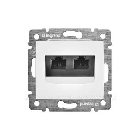 Va 774247 2XRJ45 UTP biela Valena