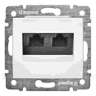 Va 774247 2XRJ45 UTP biela Valena