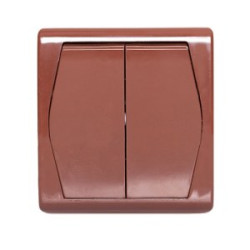 Alfa IP44 AV-105 vyp.č5 hnedá D.3210W2