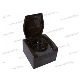 Alfa AV-2+F hnedá zás. D.3210BRG IP44