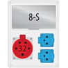 B.SLIM-8S-5BR Slim 32/5, 2x250V