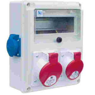 B.1809 R-BOX 240-8 2x32/5, 2x250V