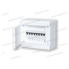 MLF8 PW8 biele. plastový rozvádzač na omietku IP40